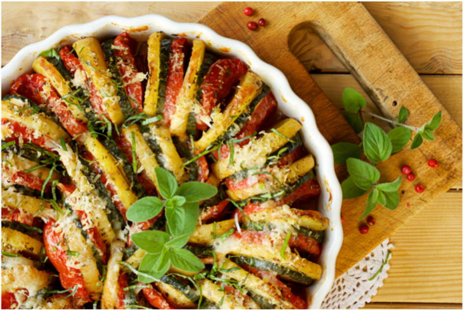 Tarte légumes d’été façon tian