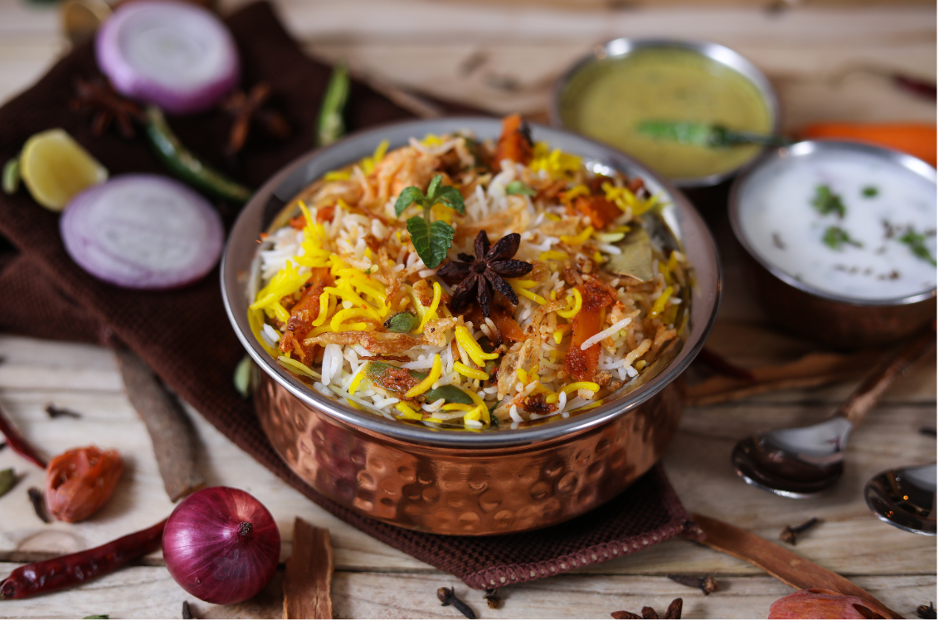 Biryani aux légumes d’hiver